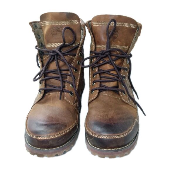 Timberland Earthkeepers 6-Inch Leather Boots Men's Size 11 W Brown - Picture 5 of 12